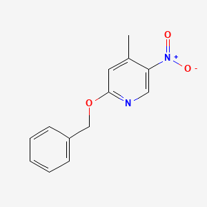 2-(Benzyloxy)-4-methyl-5-nitropyridine