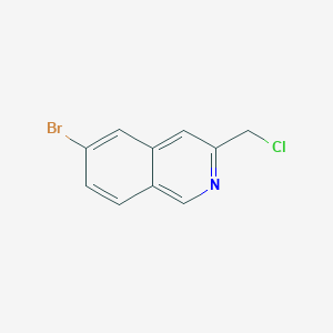 6-Bromo-3-(chloromethyl)isoquinoline