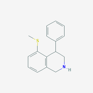 5-(Methylsulfanyl)-4-phenyl-1,2,3,4-tetrahydroisoquinoline