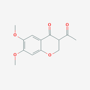 3-Acetyl-6,7-dimethoxychroman-4-one