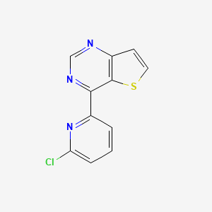 4-(6-Chloropyridin-2-yl)thieno[3,2-d]pyrimidine