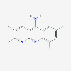 2,3,7,9-Tetramethylbenzo[b][1,8]naphthyridin-5-amine