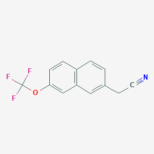 2-(Trifluoromethoxy)naphthalene-7-acetonitrile