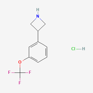 3-(3-(Trifluoromethoxy)phenyl)azetidine hydrochloride