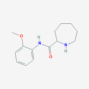 N-(2-methoxyphenyl)azepane-2-carboxamide