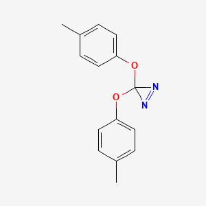 3,3-Bis(4-methylphenoxy)-3H-diazirene