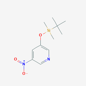 3-((tert-Butyldimethylsilyl)oxy)-5-nitropyridine