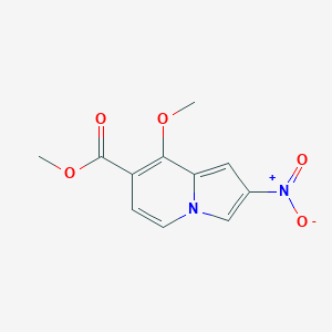 Methyl 8-methoxy-2-nitroindolizine-7-carboxylate