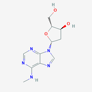 molecular formula C11H15N5O3 B150664 N6-甲基-2'-脱氧腺苷 CAS No. 2002-35-9
