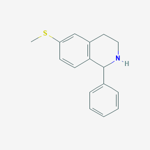 6-(Methylsulfanyl)-1-phenyl-1,2,3,4-tetrahydroisoquinoline