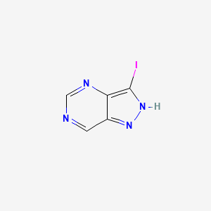 molecular formula C5H3IN4 B15066475 3-Iodo-1H-pyrazolo[4,3-d]pyrimidine 