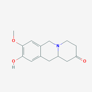 9-Hydroxy-8-methoxy-1,3,4,6,11,11a-hexahydro-2h-pyrido[1,2-b]isoquinolin-2-one