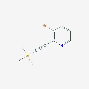 3-Bromo-2-((trimethylsilyl)ethynyl)pyridine