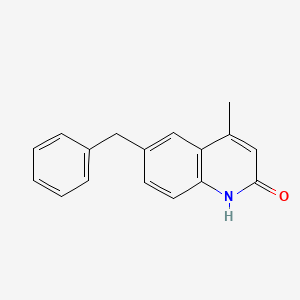 6-Benzyl-4-methylquinolin-2(1h)-one