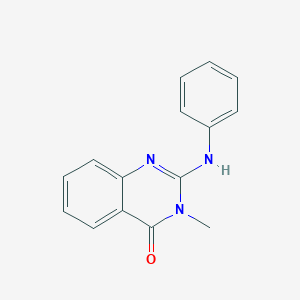 3-Methyl-2-(phenylamino)quinazolin-4(3h)-one