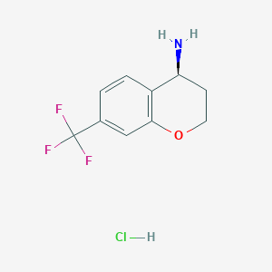 (S)-7-(Trifluoromethyl)chroman-4-amine hydrochloride