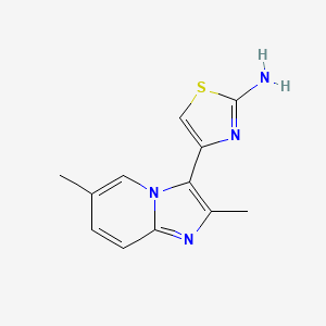 4-(2,6-Dimethylimidazo[1,2-a]pyridin-3-yl)thiazol-2-amine