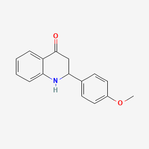 2-(4-Methoxyphenyl)-2,3-dihydroquinolin-4(1H)-one