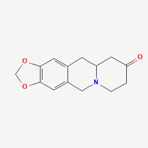 7,8,10A,11-tetrahydro-5H-[1,3]dioxolo[4,5-g]pyrido[1,2-b]isoquinolin-9(10H)-one