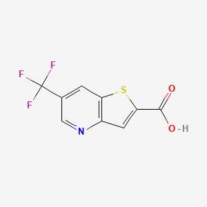 6-(Trifluoromethyl)thieno[3,2-b]pyridine-2-carboxylic acid