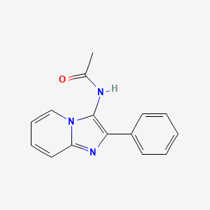 N-(2-phenylimidazo[1,2-a]pyridin-3-yl)acetamide