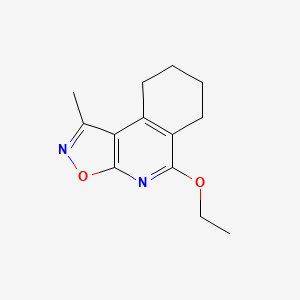 5-Ethoxy-1-methyl-6,7,8,9-tetrahydroisoxazolo[5,4-c]isoquinoline