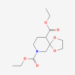 Diethyl 1,4-dioxa-7-azaspiro[4.5]decane-7,10-dicarboxylate
