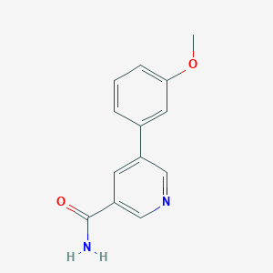 5-(3-Methoxyphenyl)nicotinamide