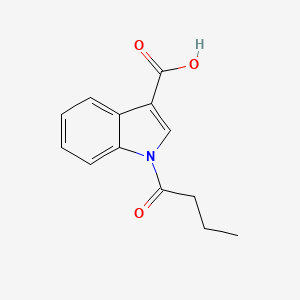 1-Butyryl-1H-indole-3-carboxylic acid