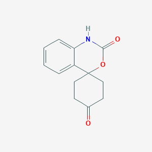 molecular formula C13H13NO3 B15066898 Spiro[benzo[d][1,3]oxazine-4,1'-cyclohexane]-2,4'(1H)-dione 