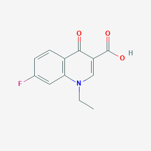 1-Ethyl-7-fluoro-4-oxo-1,4-dihydroquinoline-3-carboxylic acid