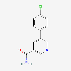 5-(4-Chlorophenyl)nicotinamide