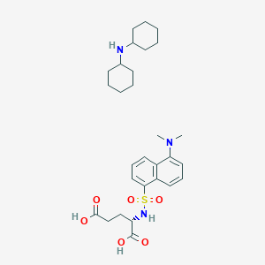 molecular formula C29H43N3O6S B1506699 Dansyl-L-Glu DCHA salt CAS No. 38063-04-6