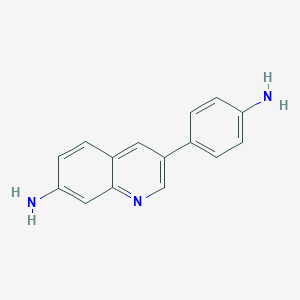 3-(4-Aminophenyl)quinolin-7-amine