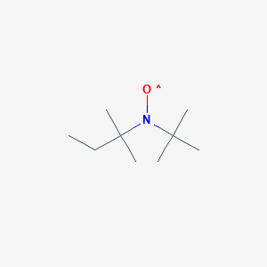 molecular formula C9H20NO B1506701 [tert-Butyl(2-methylbutan-2-yl)amino]oxidanyl CAS No. 28670-60-2