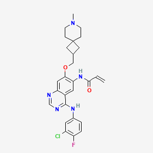 molecular formula C27H29ClFN5O2 B1506703 Unii-M8R6eta52F CAS No. 1363358-86-4