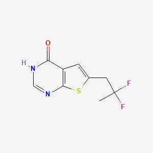 6-(2,2-Difluoropropyl)thieno[2,3-d]pyrimidin-4(3H)-one