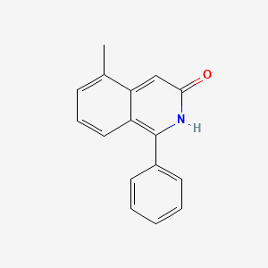 5-Methyl-1-phenylisoquinolin-3(2H)-one