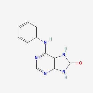 6-(Phenylamino)-1H-purin-8(7H)-one