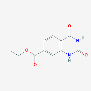 Ethyl 2,4-dioxo-1,2,3,4-tetrahydroquinazoline-7-carboxylate