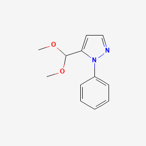 5-(dimethoxymethyl)-1-phenyl-1H-pyrazole