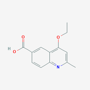 4-Ethoxy-2-methylquinoline-6-carboxylic acid