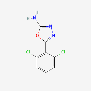 5-(2,6-Dichlorophenyl)-1,3,4-oxadiazol-2-amine