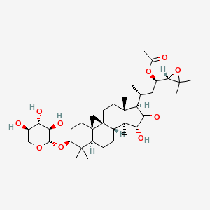 molecular formula C37H58O10 B1506724 23-O-acetylshengmanol-3-O-beta-D-xylopyranoside CAS No. 62498-88-8