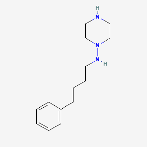 N-(4-phenylbutyl)piperazin-1-amine