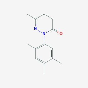 6-Methyl-2-(2,4,5-trimethylphenyl)-4,5-dihydropyridazin-3(2H)-one