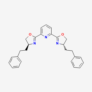 2,6-Bis((S)-4,5-dihydro-4-phenethyloxazol-2-yl)pyridine