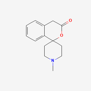 molecular formula C14H17NO2 B15067309 1'-Methylspiro[isochroman-1,4'-piperidin]-3-one 