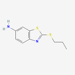 2-(Propylthio)benzo[d]thiazol-6-amine