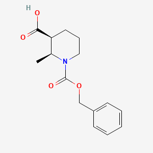 (2S,3S)-1-Cbz-2-methyl-piperidine-3-carboxylic acid